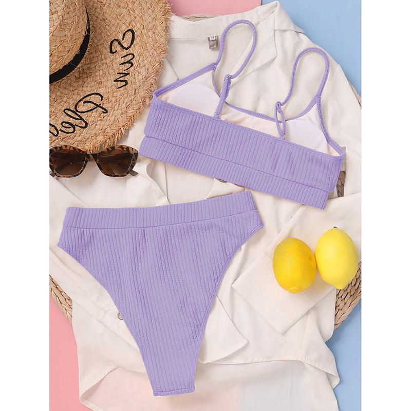 Ensemble de Bikini Taille Haute Premium pour Femmes