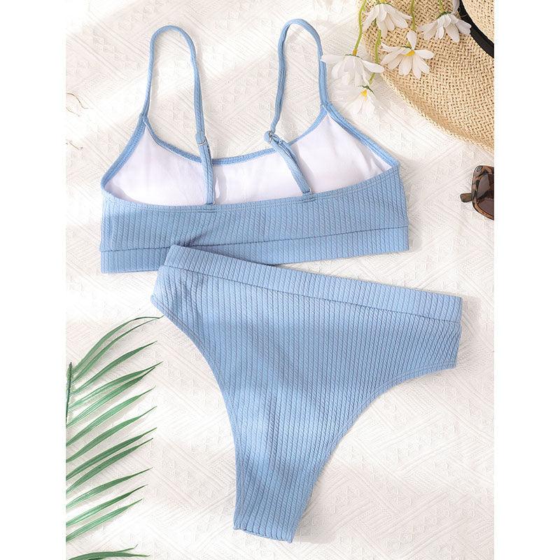Ensemble de Bikini Taille Haute Premium pour Femmes