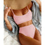 Ensemble de Bikini Taille Haute Premium pour Femmes