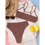Ensemble de Bikini Taille Haute Premium pour Femmes