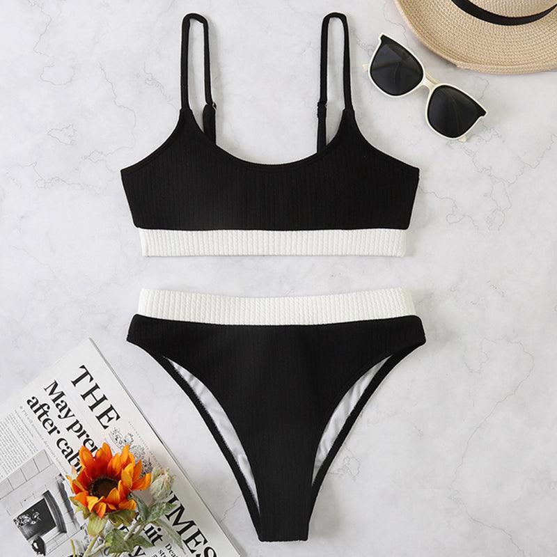 Ensemble de Bikini Taille Haute Premium pour Femmes