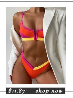 Ensemble de Bikini Taille Haute Premium pour Femmes