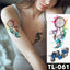 Elegant Temporary Flower Tattoos for Women - Waterproof & Stylish