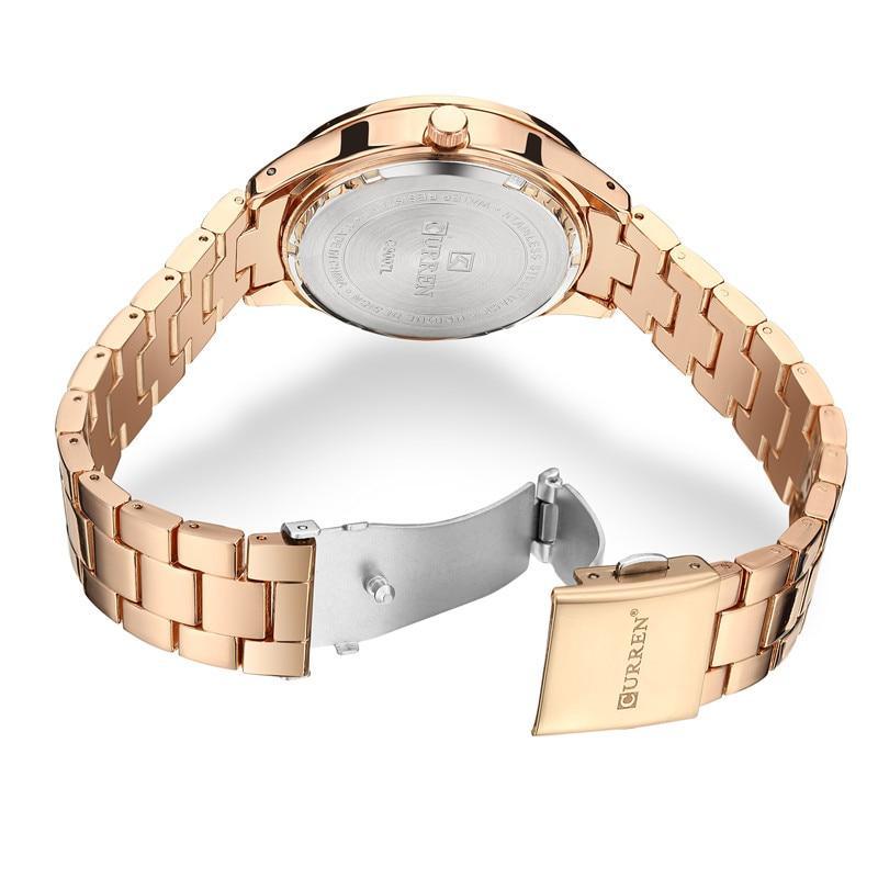 Montre étanche élégante pour femme avec affichage de la date