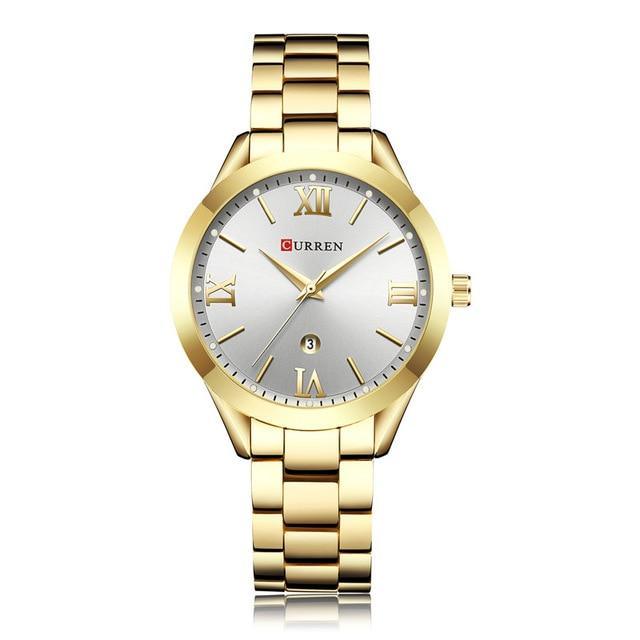 Montre étanche élégante pour femme avec affichage de la date