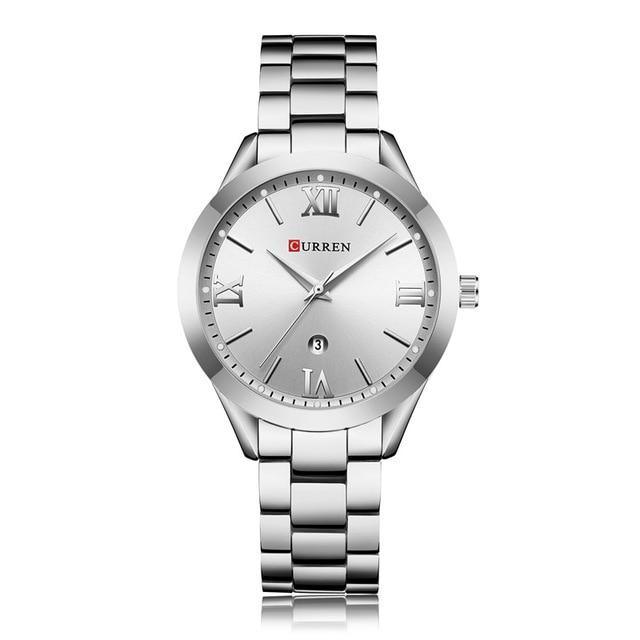 Montre étanche élégante pour femme avec affichage de la date