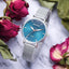 Montre Élégante pour Femme avec Bracelet en Acier Tressé