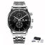 Reloj de Cuarzo de Lujo para Hombre - Reloj Deportivo de Cuero Impermeable