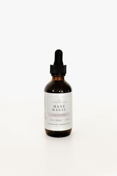 Mane Magic : Huile pour la croissance des cheveux et le cuir chevelu