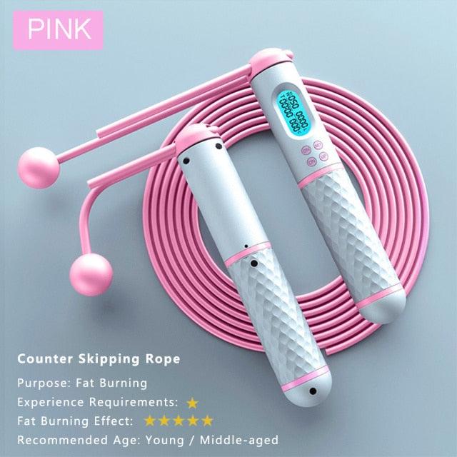 Adjustable Digital Jump Rope with Memory Counter