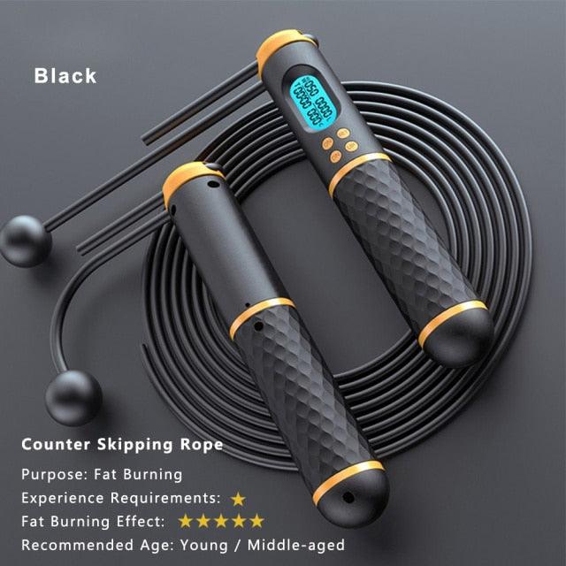 Adjustable Digital Jump Rope with Memory Counter
