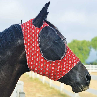 Lycra Fly Mask Bearpaw - Korvel