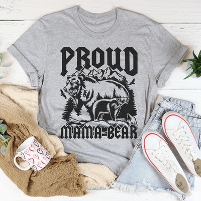 Camiseta de mamá osa orgullosa
