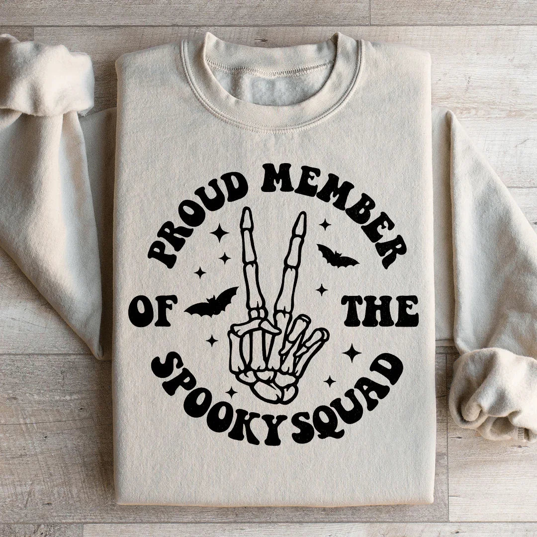 Sudadera "Orgulloso miembro del escuadrón Spooky"