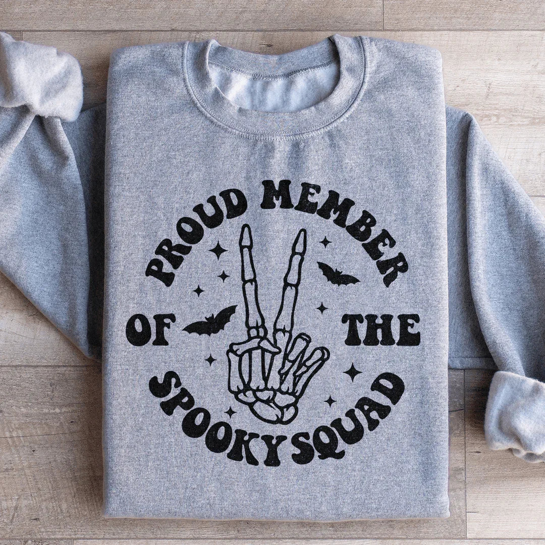 Sudadera "Orgulloso miembro del escuadrón Spooky"