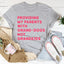 Camiseta "Proporcionando a mis padres una camiseta con perros para nietos"