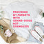 Camiseta "Proporcionando a mis padres una camiseta con perros para nietos"