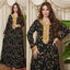 Robe de dîner en appliqué brodé arabe de Dubaï