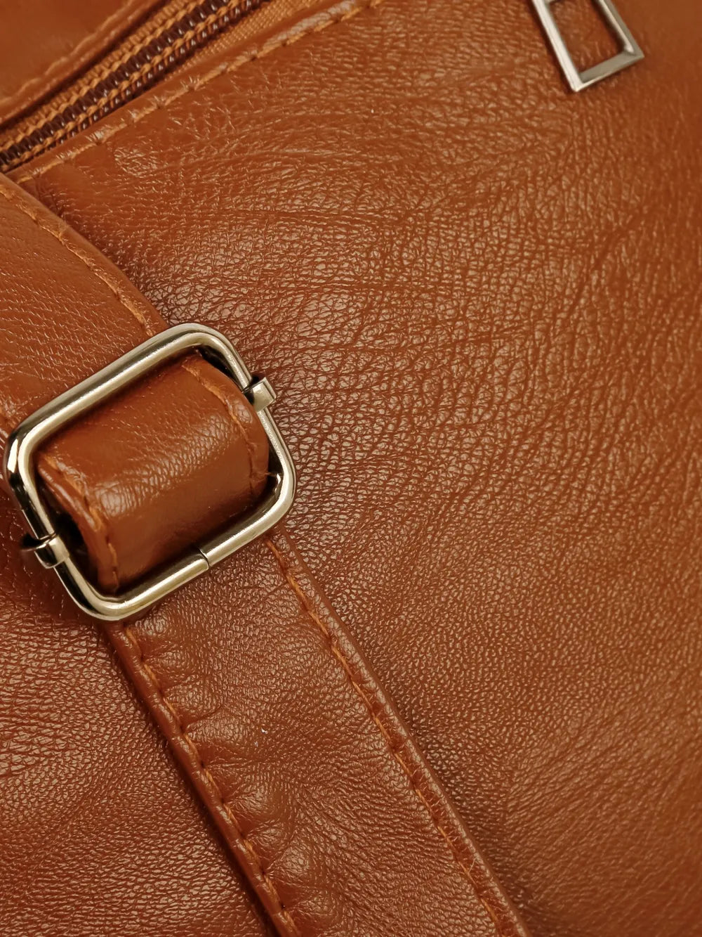 PU Leather Adjustable Strap Shoulder Bag - Korvel