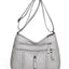 PU Leather Adjustable Strap Shoulder Bag