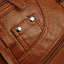 PU Leather Adjustable Strap Shoulder Bag - Korvel