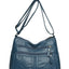 PU Leather Adjustable Strap Shoulder Bag - Korvel