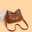 PU Leather Adjustable Strap Shoulder Bag