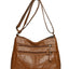 PU Leather Adjustable Strap Shoulder Bag - Korvel