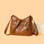 PU Leather Adjustable Strap Shoulder Bag - Korvel