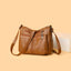 PU Leather Adjustable Strap Shoulder Bag - Korvel
