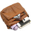 PU Leather Adjustable Strap Shoulder Bag - Korvel
