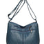 PU Leather Adjustable Strap Shoulder Bag - Korvel