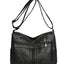 PU Leather Adjustable Strap Shoulder Bag - Korvel