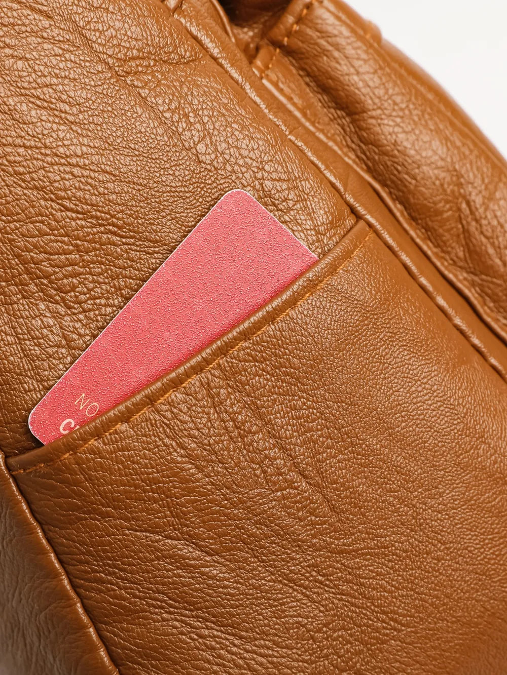 PU Leather Adjustable Strap Shoulder Bag - Korvel