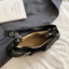 PU Leather Buckle Shoulder Bag - Korvel