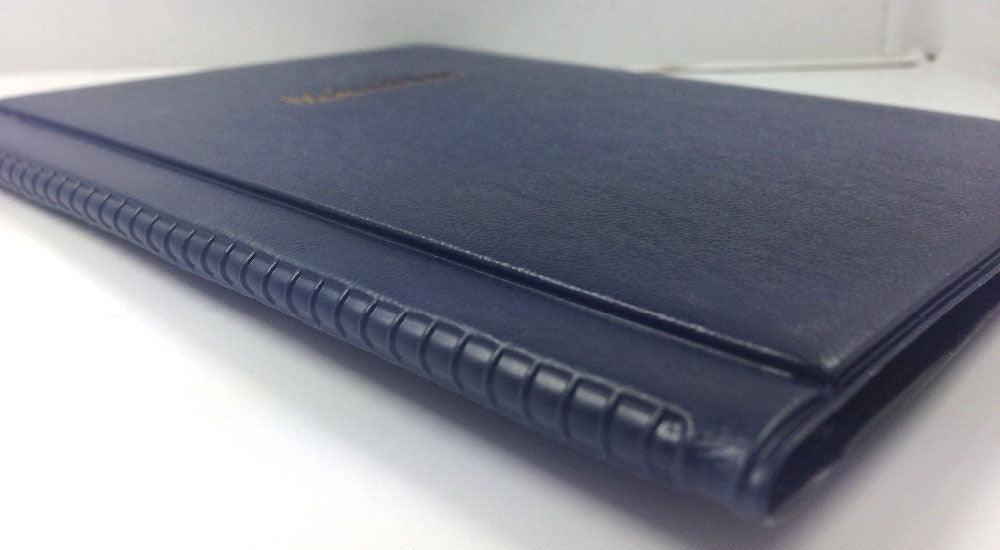 PU Leather Coin Album - 120 Pocket Collector's Organizer