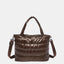Sac bandoulière en cuir PU premium avec bandoulière détachable