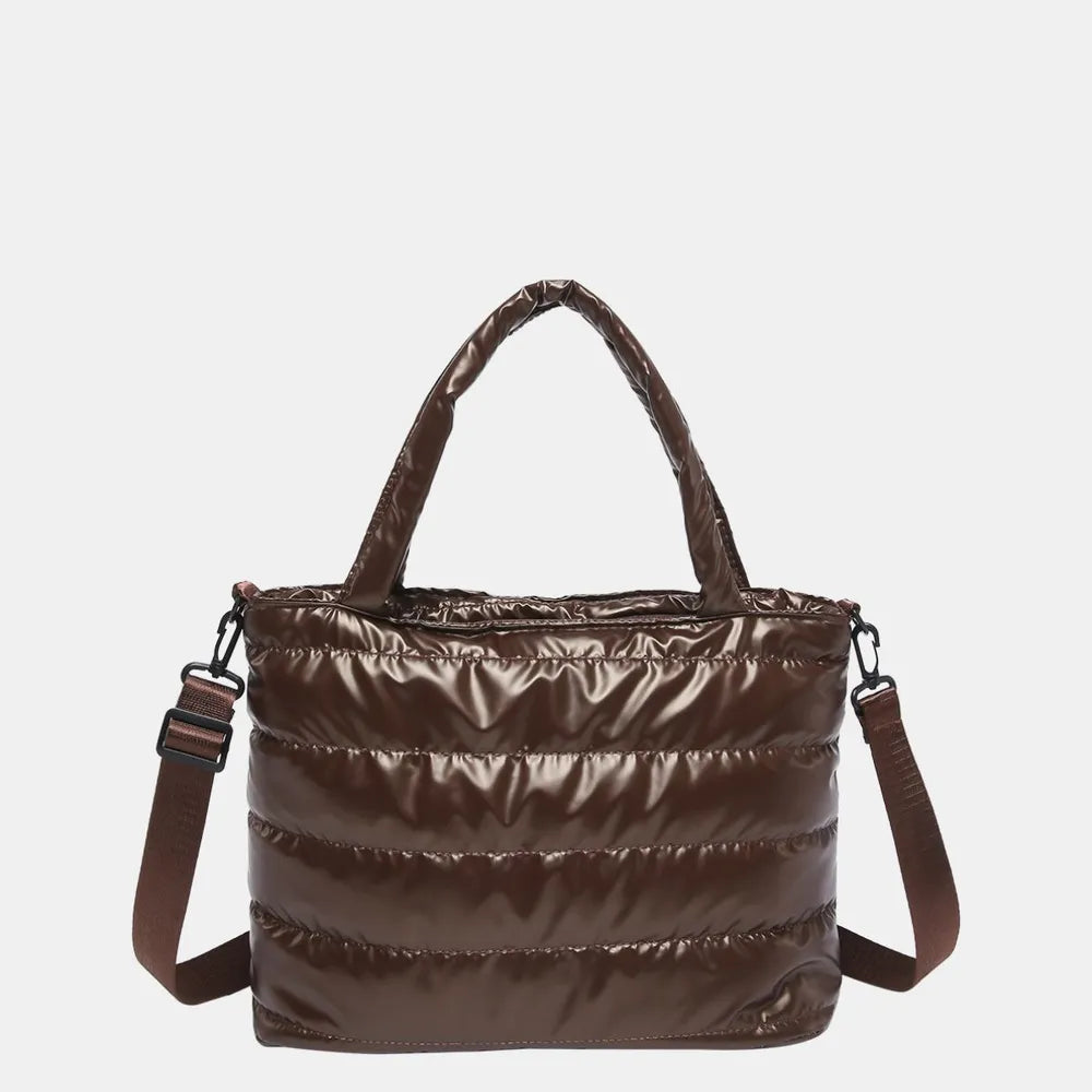 Sac bandoulière en cuir PU premium avec bandoulière détachable