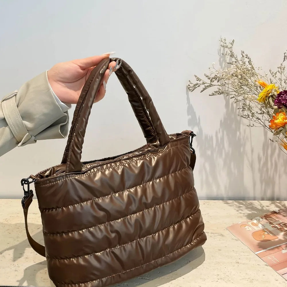 Sac bandoulière en cuir PU premium avec bandoulière détachable