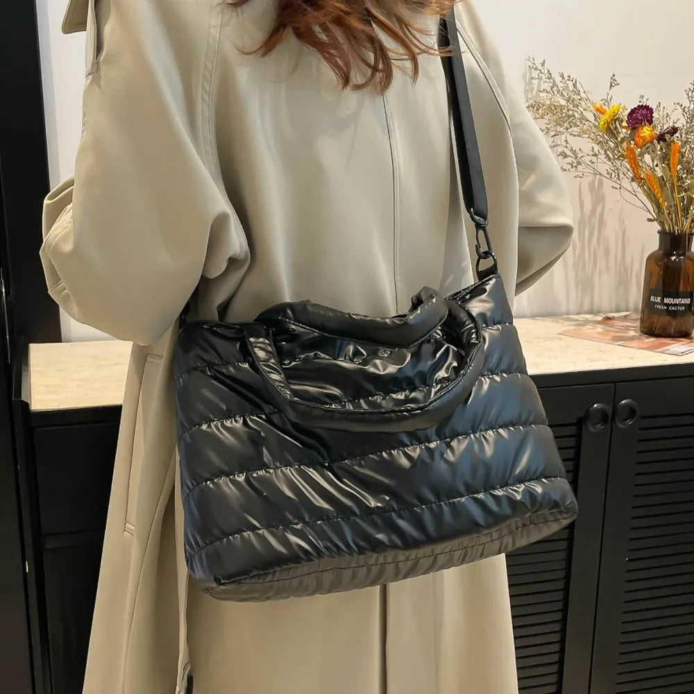 Sac bandoulière en cuir PU premium avec bandoulière détachable