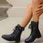 Botas Martin de Cordones de PU de Cuero Premium
