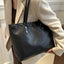 Elegant PU Leather Medium Shoulder Bag