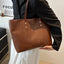 Elegant PU Leather Medium Shoulder Bag