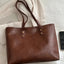 Elegant PU Leather Medium Shoulder Bag