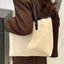 Elegant PU Leather Medium Shoulder Bag