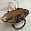 Elegant PU Leather Medium Shoulder Bag