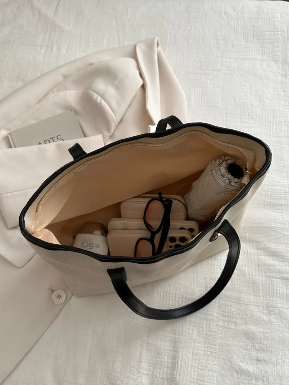 Elegant PU Leather Medium Shoulder Bag