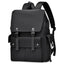 PU Leather Multi-Pockets Adjustable Strap Backpack Bag - Korvel