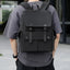 PU Leather Multi-Pockets Adjustable Strap Backpack Bag - Korvel