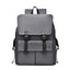 PU Leather Multi-Pockets Adjustable Strap Backpack Bag - Korvel